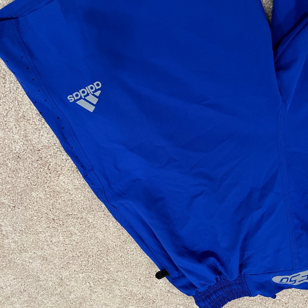 Adidas F50 Blue Training Shorts Men’s XL Athletic Gym Soccer Performance - Picture 9 of 10